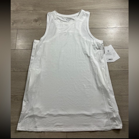 Athleta Pacifica Illume Athletic Dress In White - Picture 4 of 15